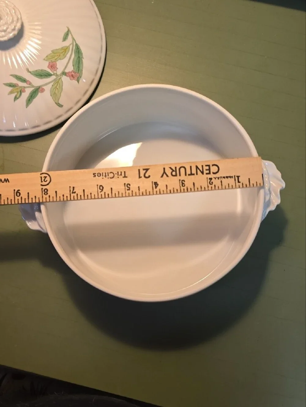 Vintage Shafford Herbs & Spices Oven To Table Porcelain Round Covered Casserole